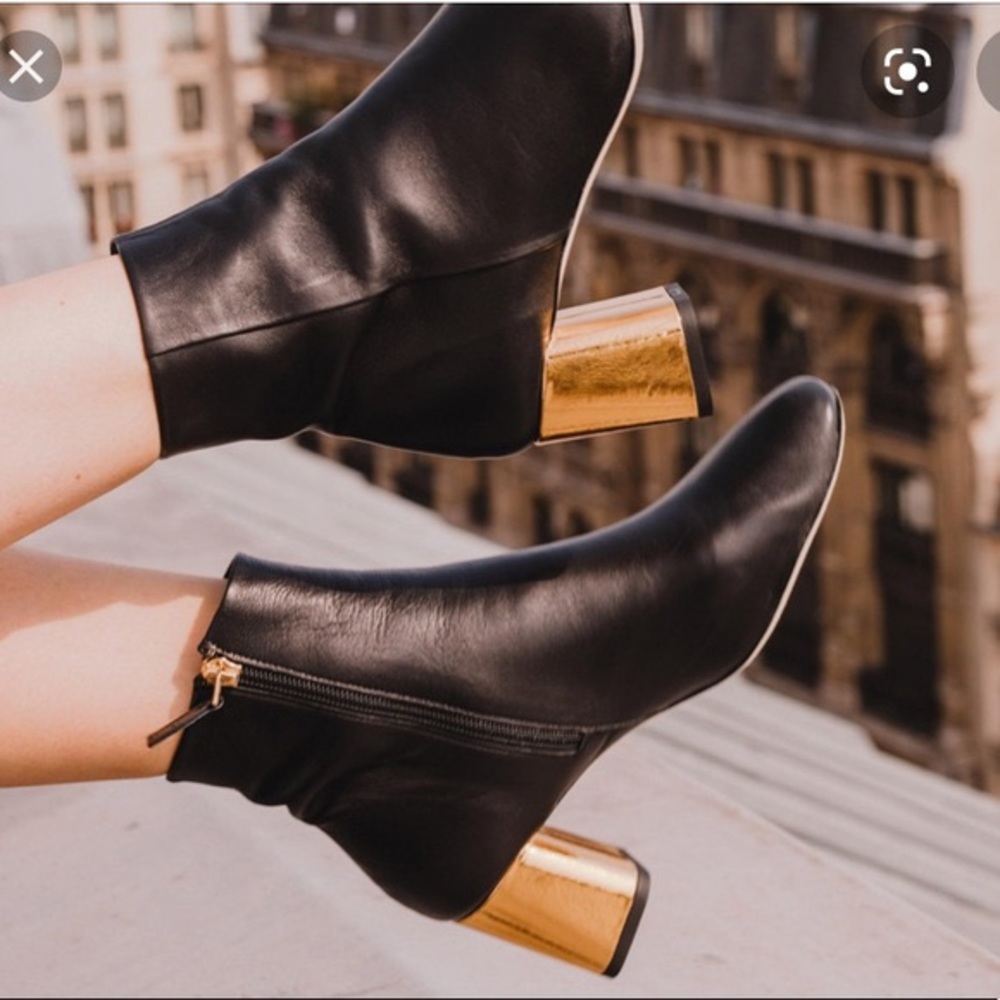 Repetto black ankle boots  Size 38.5 (runs small, fits US 7.5)